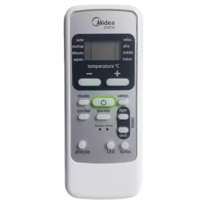 Controle Remoto Ar Condicionado Midea Practia 42Mfqa30M5 - Split Midea