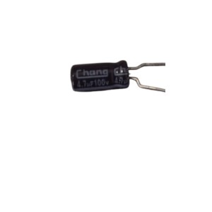 CAPACITOR ELETROLÍTICO 4,7UF X 100V 85°