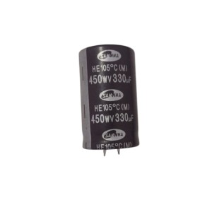 CAPACITOR ELETROLÍTICO 330UF X 450V 105° SNAP