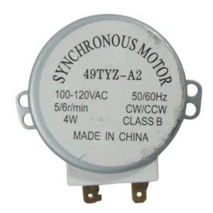 MOTOR PRATO MICROONDAS 110V 49TYZ-A2 EIXO PLASTICO